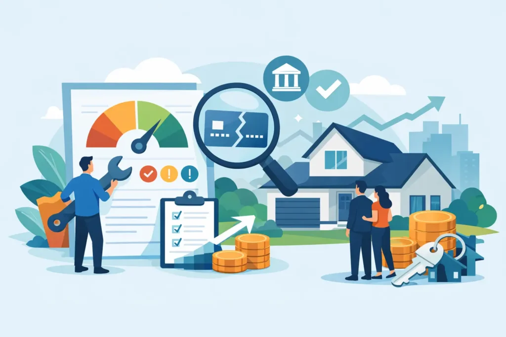 Credit Repair Before Mortgage Example: $650,000
